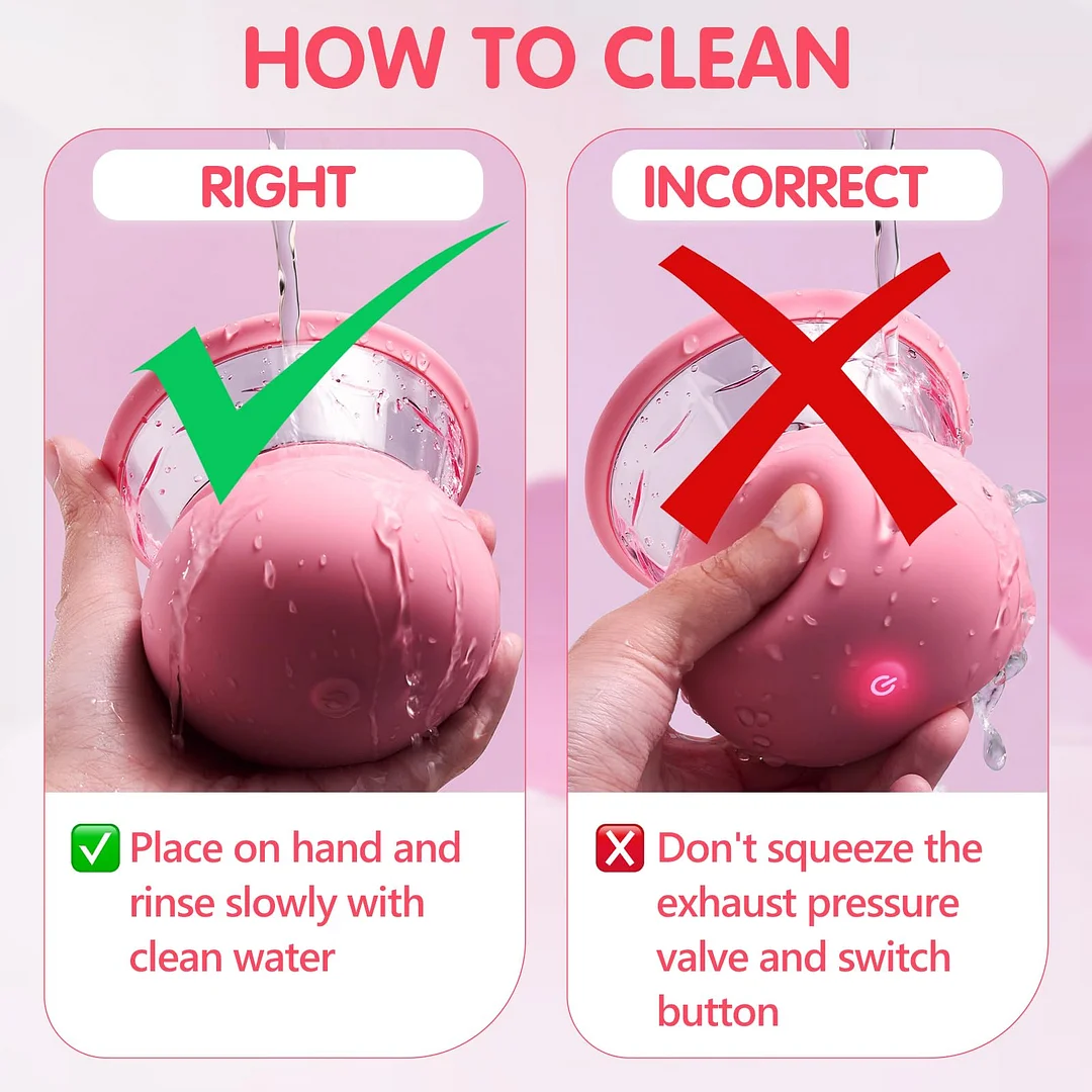 3 Brush Heads 10 Powerful Rotation Modes Manual Sucking Nipple Vibrator