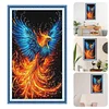 Phoenix - Full Embroidery 3 Strands 11CT Stamped Cross Stitch - 40*70CM - Large Size