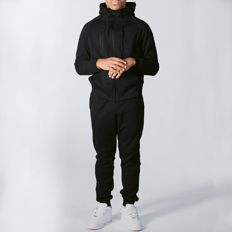 Men's Sportswear Hooded Set