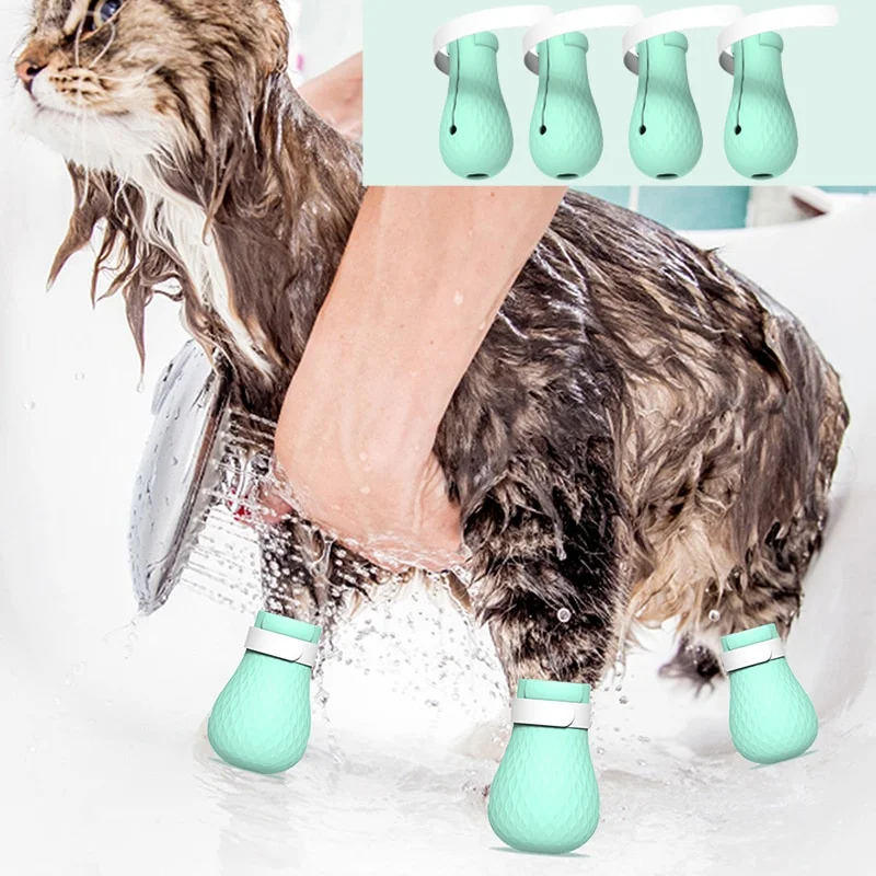 Cat Paw Covers Anti Scratch Shoes (4Pcs)