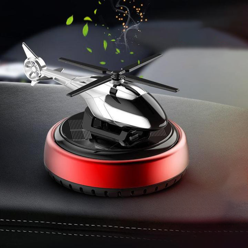 Car Solar Helicopter Aromatherapy