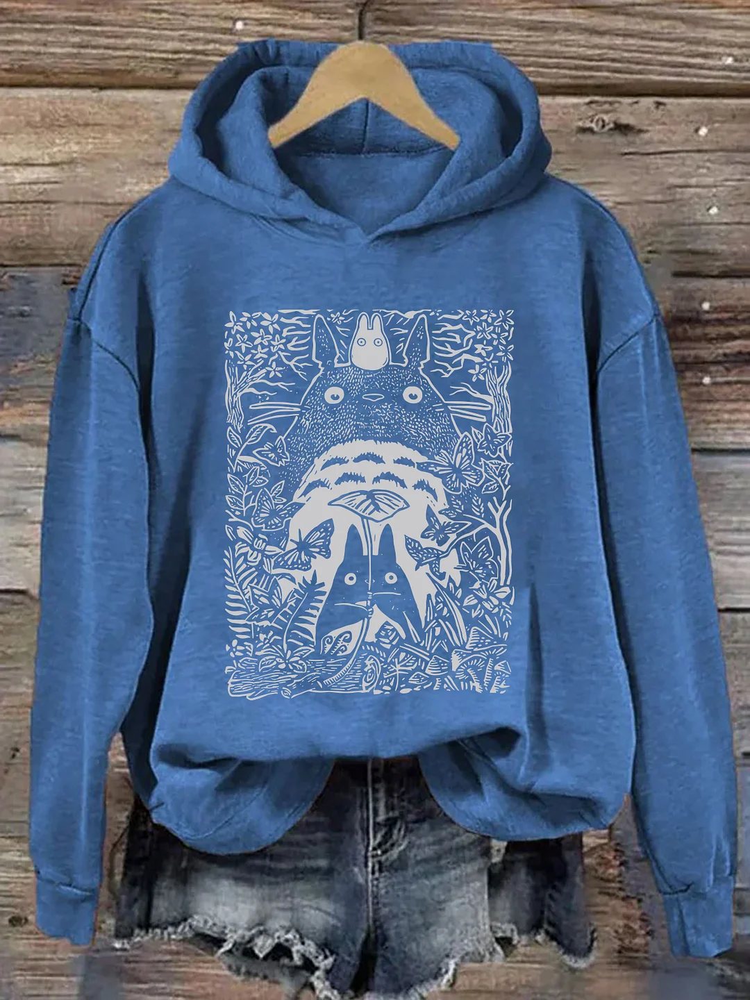 Vintage Neighbor Totoro Hoodie