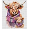 Cute Yak - 11CT Counted Cross Stitch - 40*45cm - Animal