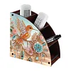DIY Diamond Painting Kit dreieckige Organizer Box goldene Vogel Holzkiste