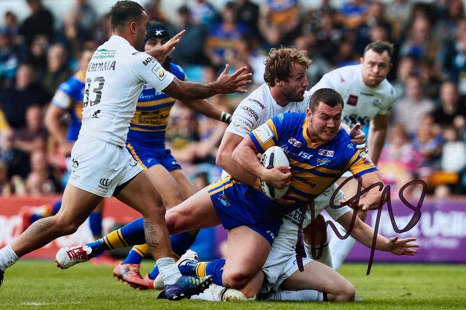 Brett Ferres Genuine Hand Signed 6X4 Photo Poster painting - Leeds Rhinos 2