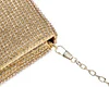 Clutch Damen Handtasche Strass Abendtasche mit Kette Modisch Umh&auml;ngetasche Schultertasche f&uuml;r Hochzeit Disco Cocktailparty Abendparty Tanzparty Geburtstag