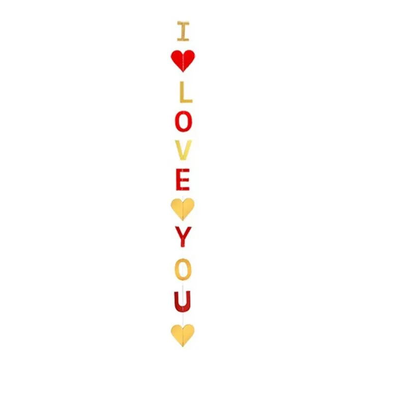 Multicolor Happy Birthday Bunting Balloon hanging decoration Wedding Love Banner Garland Kids Birthday Party DIY Decoration