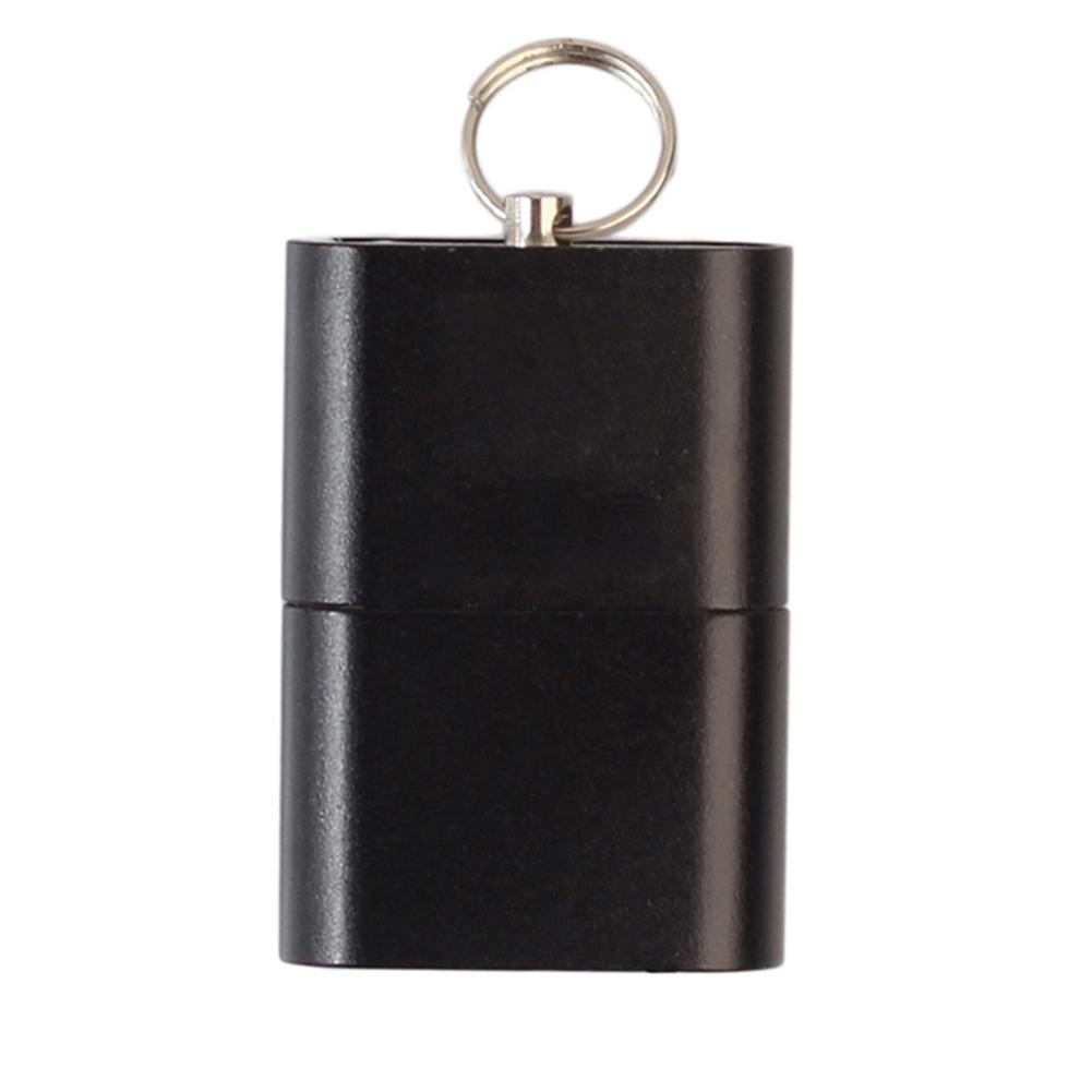 

Mini Aluminium Alloy USB 2.0 T Flash TF Micro SD Memory Card Reader Adapter, Black, 501 Original