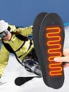 USB Heated Shoe Insoles Electric Heated Shoes Pad Foot Warming Pad for Men Women