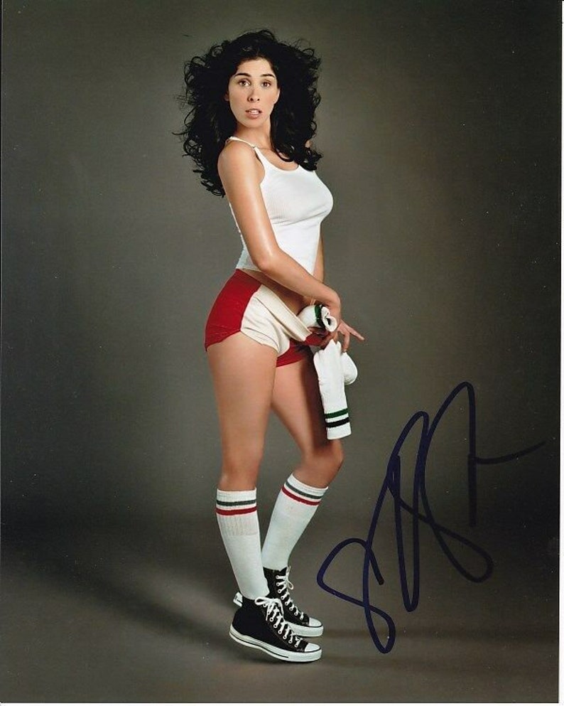 Sarah silverman signed autographed sexy Photo Poster painting