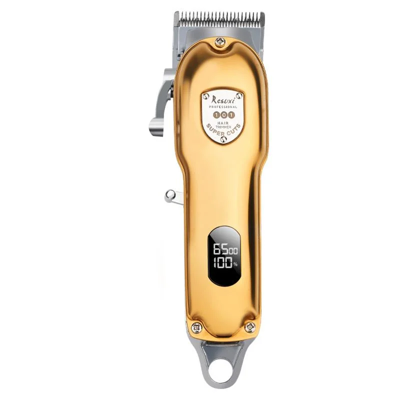All Metal Body Professional Cordless Clipper With LCD Display