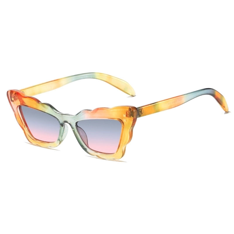 Retro Square Ac Cat Eye Full Frame Women’s Sunglasses