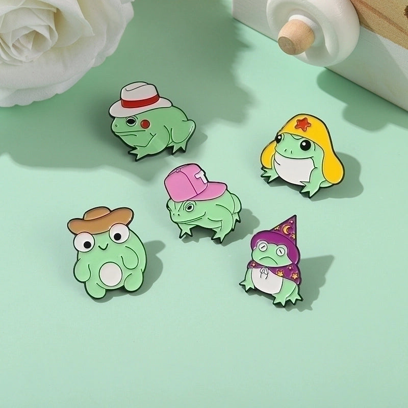Fashion Pin Frog Alloy Plating Unisex Brooches