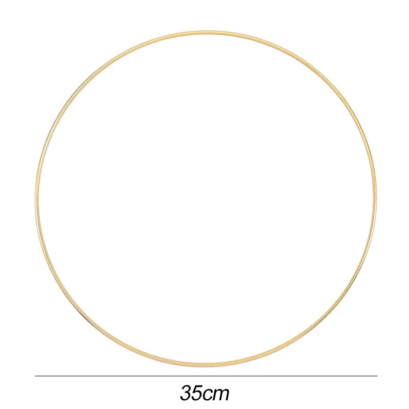 Ramadan Mubarak Decoration Metal Ring Hoop Hanging Artificial Flower Wreath DIY Muslim Islam Holiday Party Eid Mubarak Banner