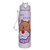 700ml Capybara Cute Water Cup with Straw & Handle Travel Water Bottle for Sports