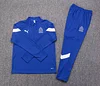 2022/2023 Olympique de Marseille Half-Pull Training Suit Blue Football Jersey