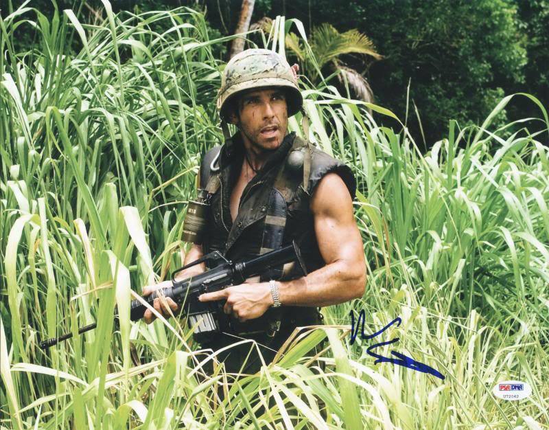 Ben Stiller Tropic Thunder Signed Authentic 11X14 Photo Poster painting PSA/DNA #U72062