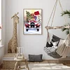 Xmas Car-Full Square Diamond Painting