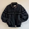 Vintage Tribal Zip-Up Warm Lined Jacket