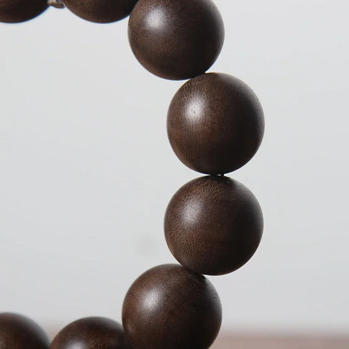 Brunei Agarwood Rosary Beads Bracelet