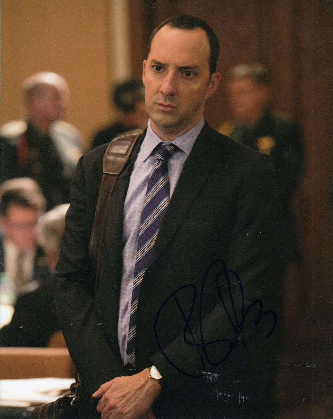 TONY HALE signed (VEEP) TV show 8X10 Photo Poster painting *Gary Walsh* autographed W/COA #2