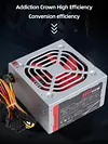 Computer Power Supply 200W ATX Power Supply Peak 450W 4Pin 2 SATA for Desktop PC