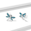 925 Sterling Silver Dragonfly Earrings