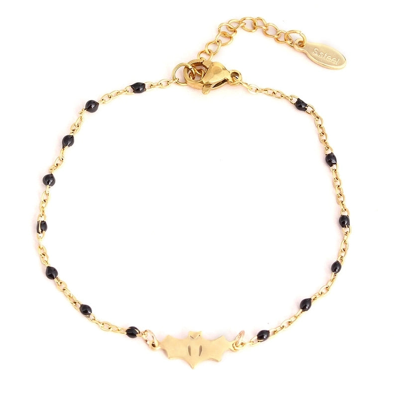 Modern Style Classic Style Ghost Unforgettable 304 Stainless Steel Bracelets In Bulk Stainless Steel Bracelets Halloween