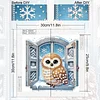 Diamond Painting-DIY Crystal Rhinestone Christmas Owl