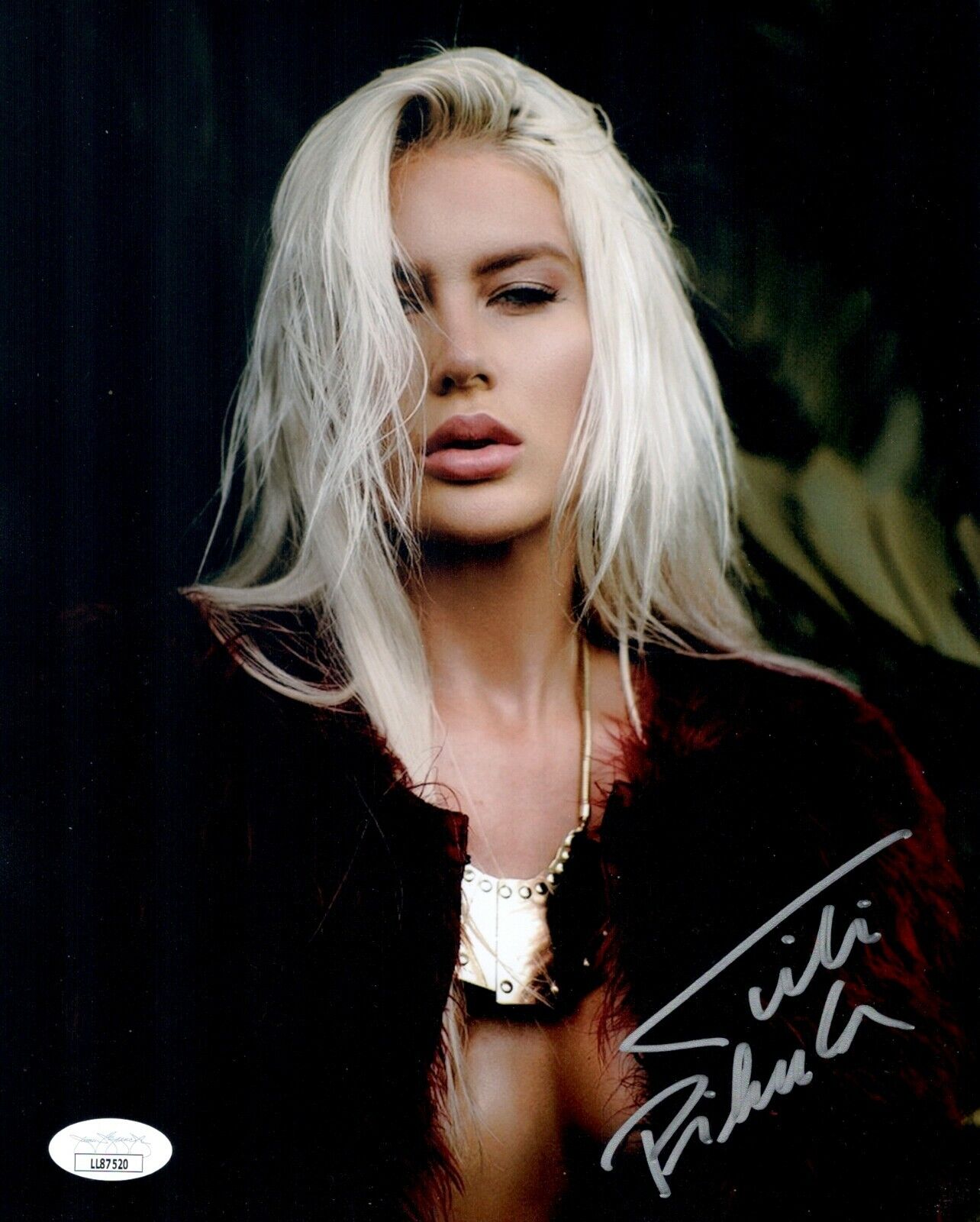 TITI PIKULA Hand Signed SEXY Model 8x10 Photo Poster painting IN PERSON Autograph JSA COA Cert