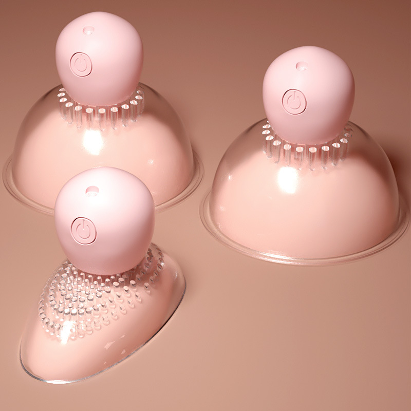 Tongue Licking Nipple Stimulation Pussy Clit Breast Massager