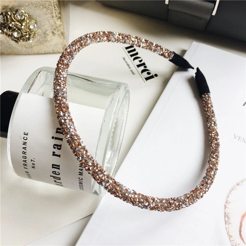 Women’s Minimalist Classic Style Solid Color Alloy Hair Band