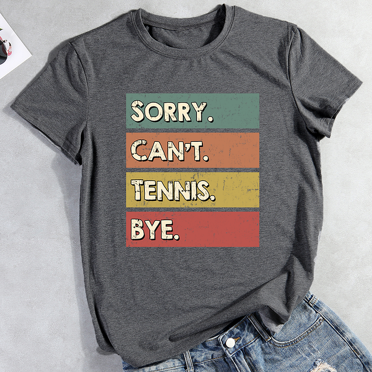 Tennis Sport Practice Gifts T-Shirt Tee-Annaletters