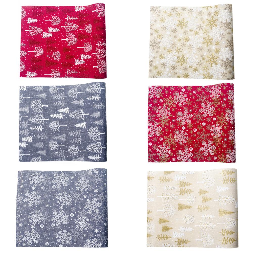 

Christmas Table Runner Farbric Art Table Mat Festival Party Home Decoration, 501 Original