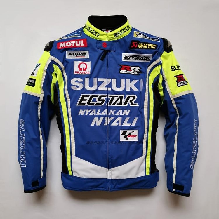 Four Seasons Cycling Clothing Men's Motorcycle Racing Suit Sports Car Drop-Resistant Motorcycle Loose Sports Large Size Knight Racing Jackets