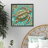 Diamond Painting -DIY Round Drill Mosaic Sea Turtle(40x40cm)