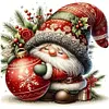 Christmas Gnome-11CT Stamped Cross Stitch 40*40cm/15.75*15.75in
