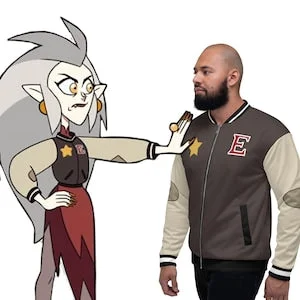 pornhint Pornhint Luz Noceda The Owl House Inspired | EDA&Ocirc;S GRUDGBY Jacket