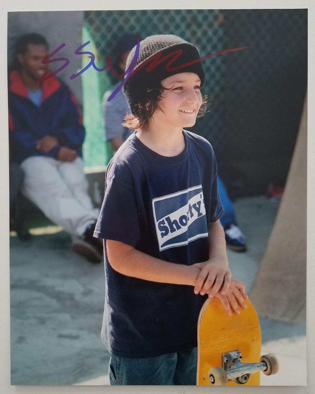 Sunny Suljic Signed Mid90s 8x10 Photo Poster painting Skateboarding Movie Jonah Hill RAD