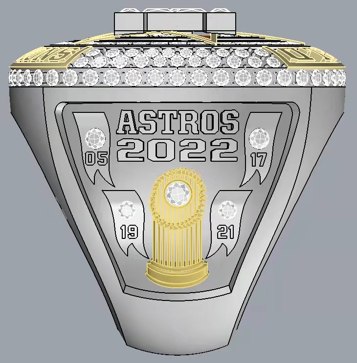 2022 Houston Astros World Series Championship Ring