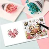 6Pcs Valentines Day Diamond Painting Greeting Card