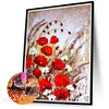 2Pcs Landschaft und Blumen Serie - Rundbohrer Diamantmalerei - 30*40cm
