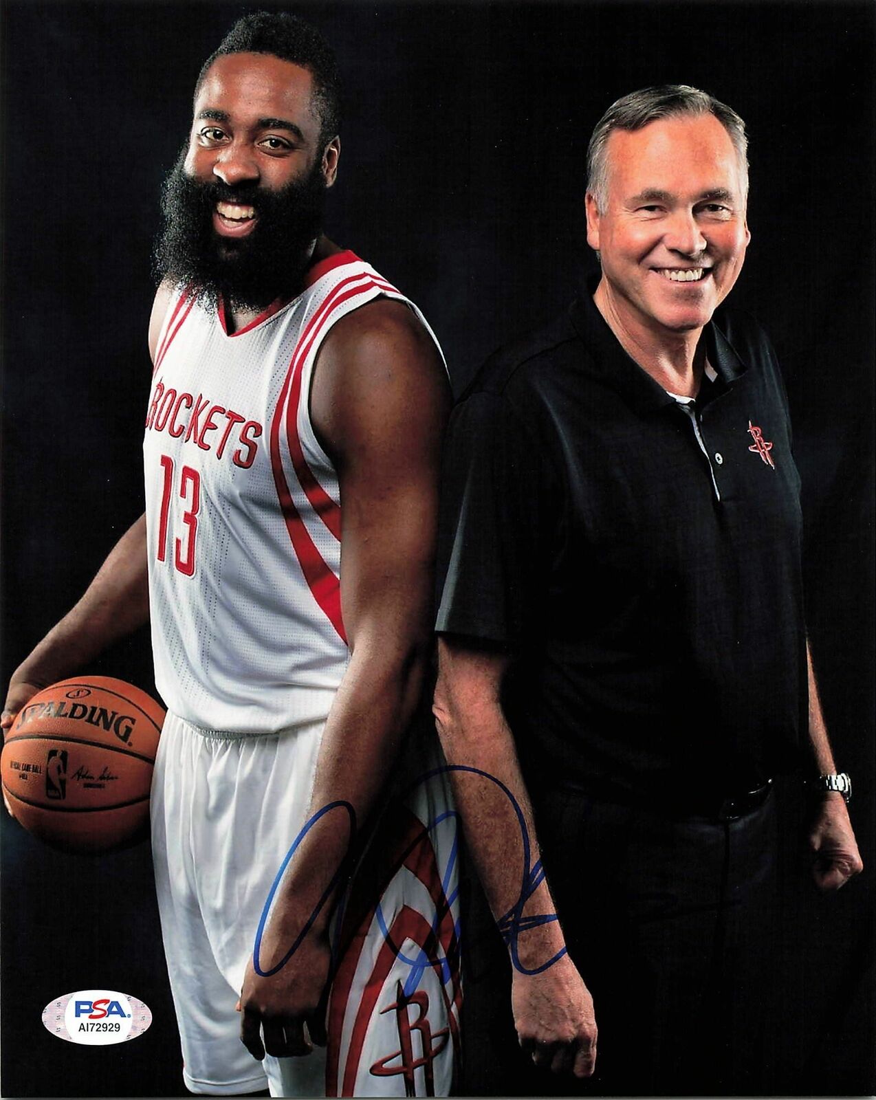 Mike D'Antoni signed 8x10 Photo Poster painting PSA/DNA Houston Rockets autographed