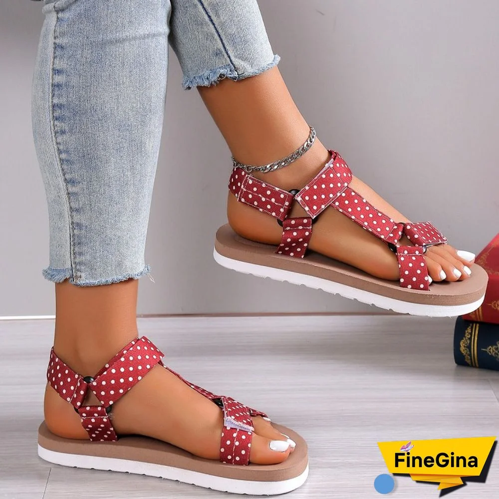 Blue Casual Daily Patchwork Round Comfortable Shoes