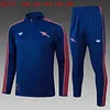 Joyfball 2025/2026 Kids Size Arsenal Half-Pull Training Suit Retro version Football Shirt 1:1 Thai Quality