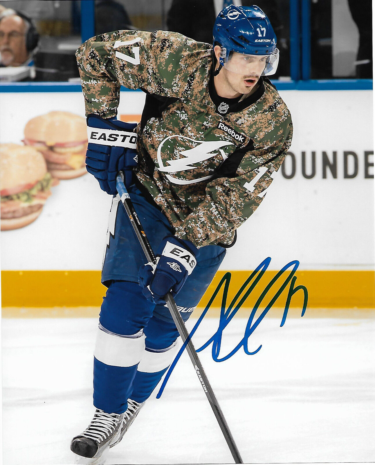 Tampa Bay Lightning Alex Killorn Signed Autographed 8x10 NHL Photo Poster painting COA B