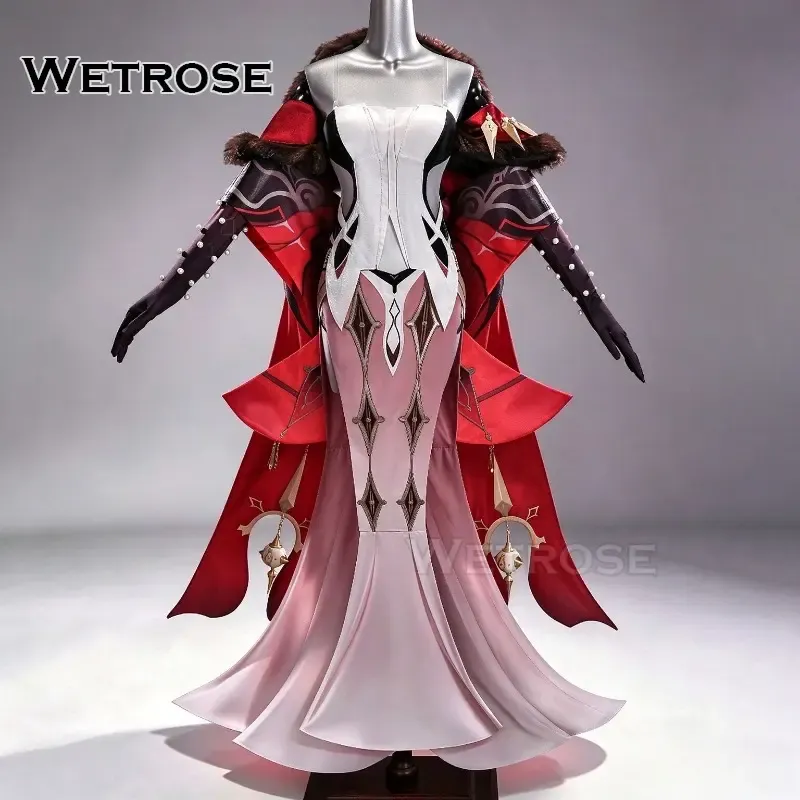 [Wetrose] Pre-Order Genshin Impact La Signora Rosalyne-Kruzchka Lohefalter Game Outfit Cosplay Costume 
