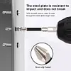 High Magnetic Screwdriver Drill Bit Set Anti Slip Cross Shaped Drill Head (9PCS)