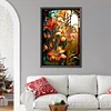 (40*60cm)Stained Glass Lily - Round AB Drill Diamond Painting