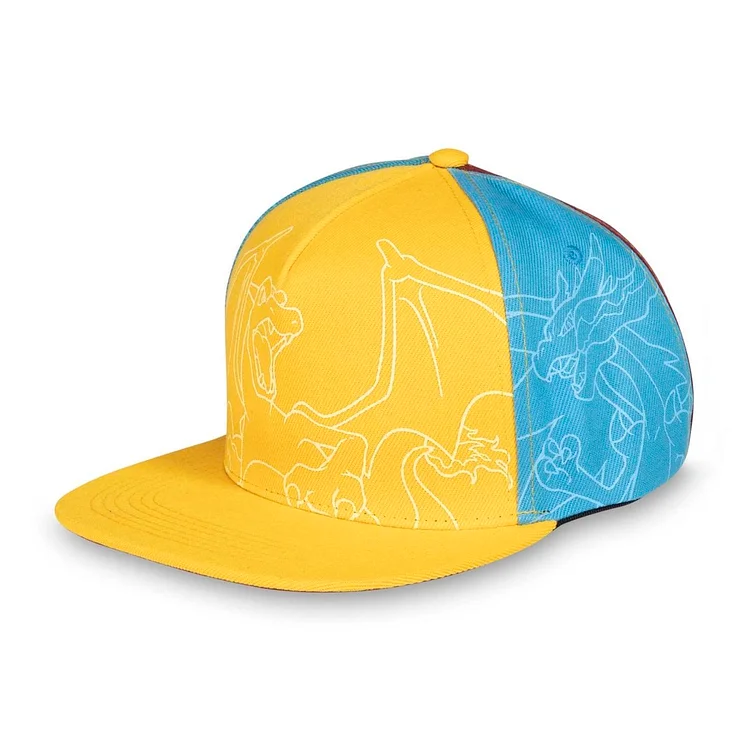 Forms of Charizard Flat-Bill Hat (One Size-Adult)